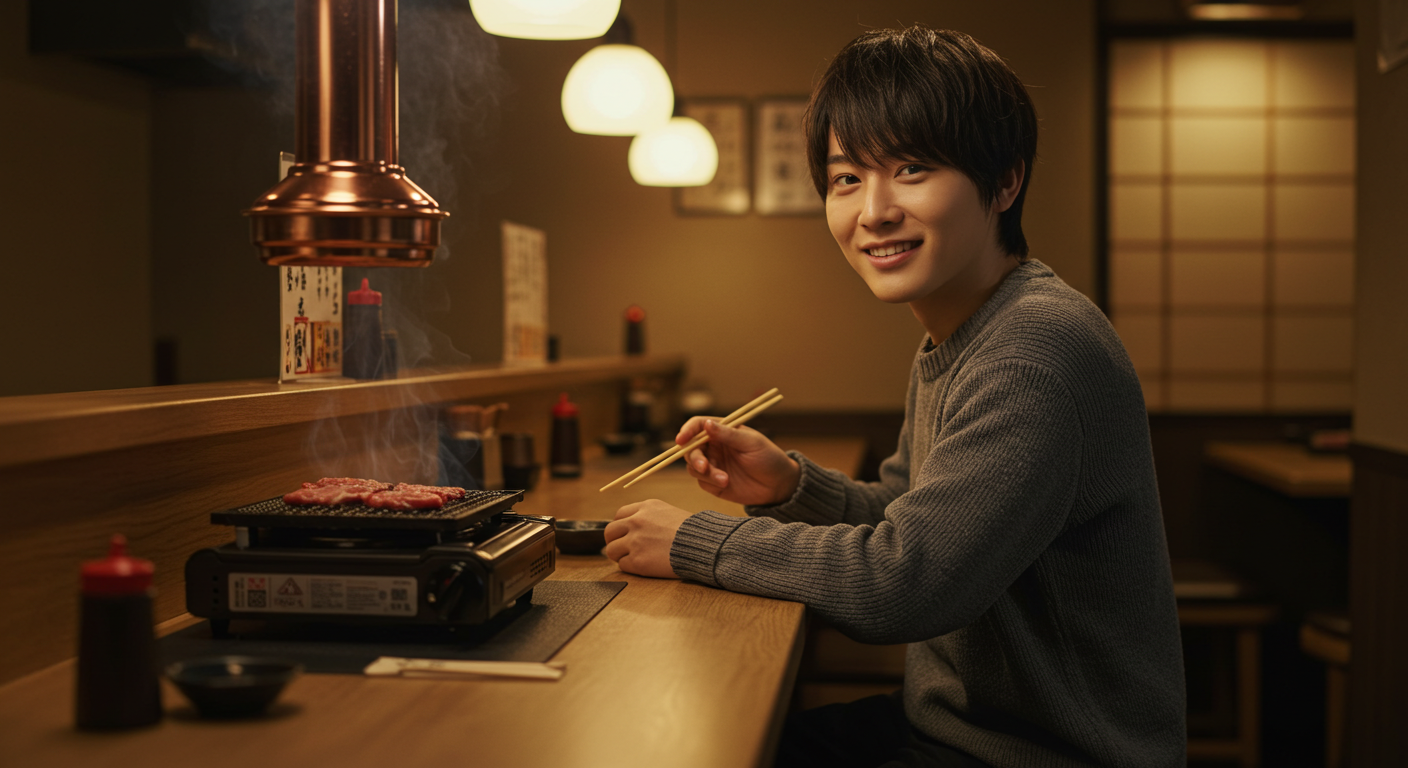 【実録】ひとり焼肉、やってみた！🔥"やみつき"のカウンターで過ごす贅沢時間✨