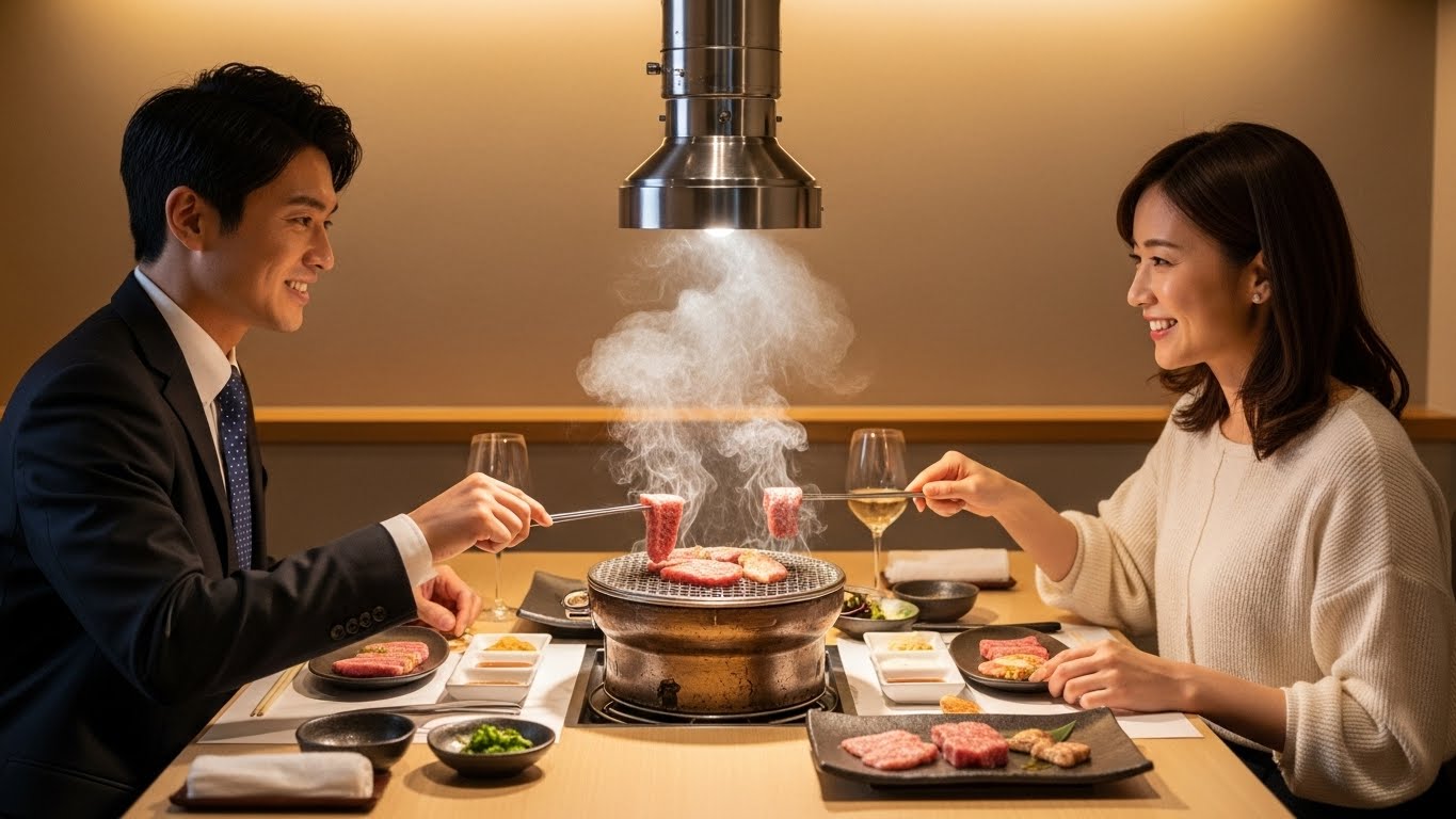 【女性目線で聞く】名古屋のデートで喜ばれる！元大関琴光喜がいる炭火焼肉女性向けのメニューの選び方