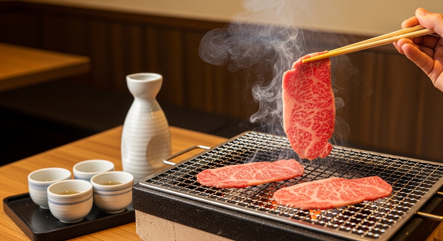 名古屋で通なペアリング！炭火焼肉の赤身肉と日本酒の驚くべき相性の比較