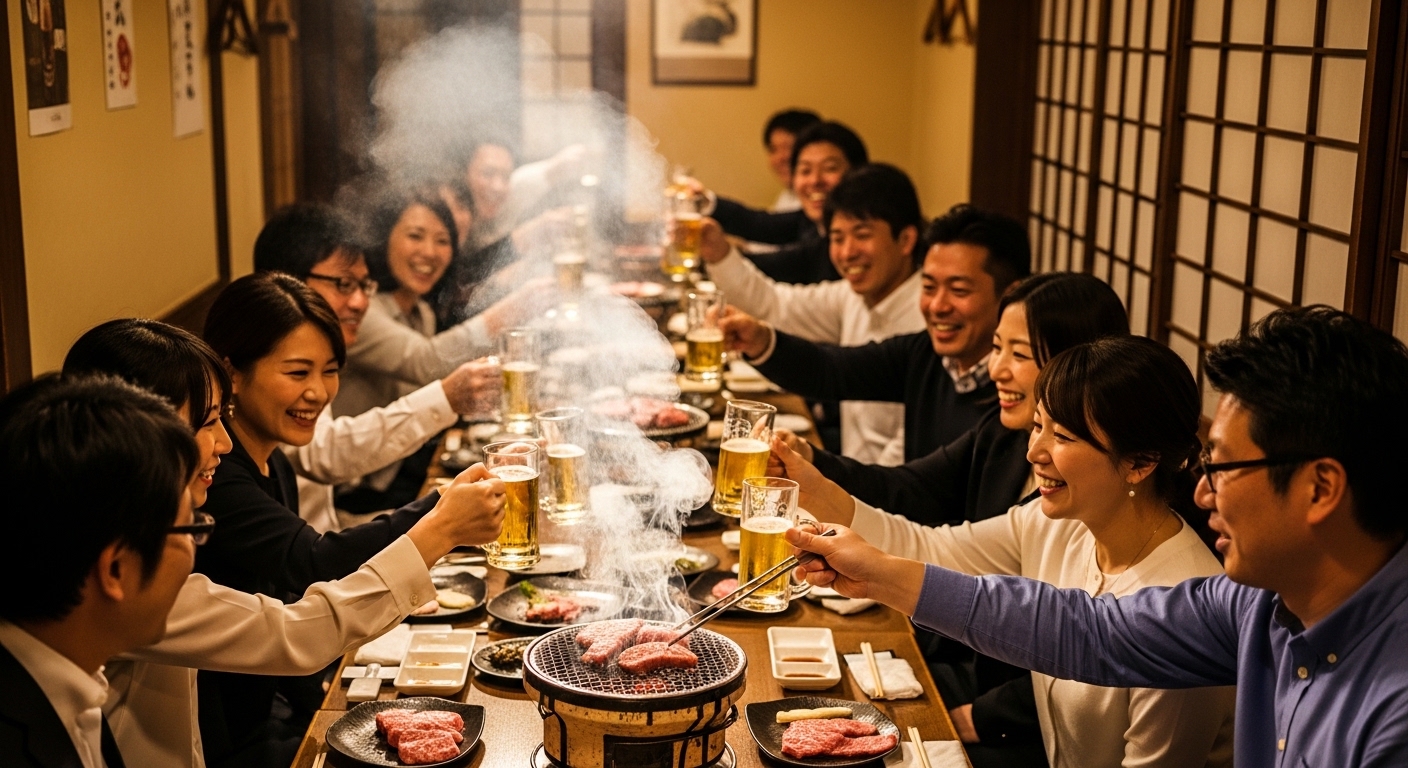 インタビュー：名古屋での大規模な飲み会に！炭火焼肉の宴会予算に関するFAQ