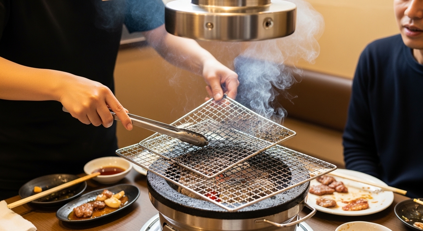 名古屋で美味しく焼くコツ。炭火焼肉での網交換を頼むべき絶妙なタイミングのFAQ