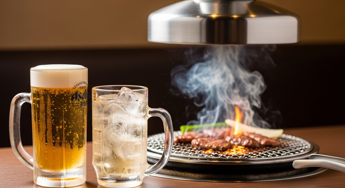 名古屋で爽快な一杯を！炭火焼肉の香ばしさに最高に合うお酒の選び方